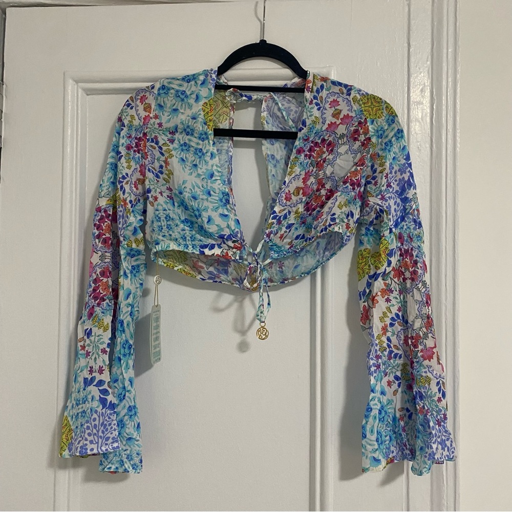NWT Luli Fama Crop Top